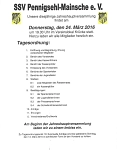 Einladung Jahreshauptversammlung 2016