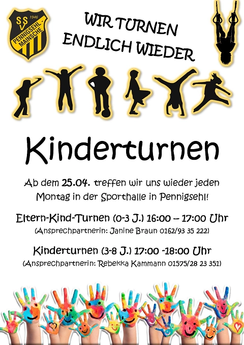 Kinderturnen Restart 2022 © SSV Pennigsehl-Mainsche